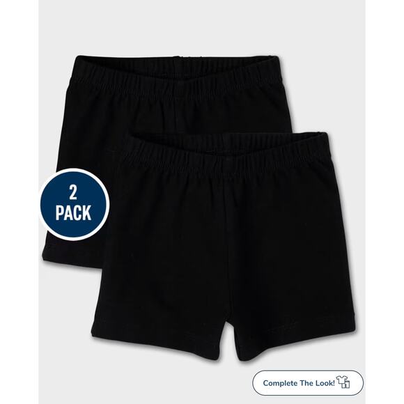 The Children’s Place  Toddler Girls Cartwheel Shorts Navy Blue Size 4T New - Picture 1 of 1